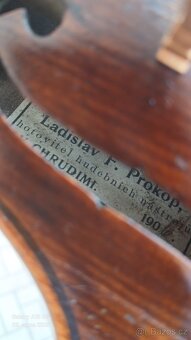 Stare housle 4/4 František Prokop - 8