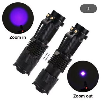 UV svítilna ZOOM test bankovek, Geocaching... - 8