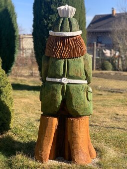 Dřevěná socha - 8