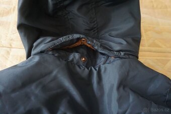 Dětská modrá zimní bunda/parka vel.122 zn.H&M - 8