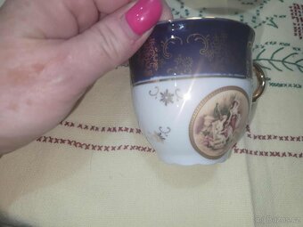 porcelánové šálky s podšálky VERONI -pozůstalost - 8