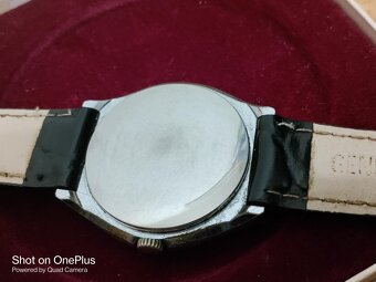 FUNKČNÍ CHROMOVANÉ HODINKY PRIM Z LET CCA 1980 - 8