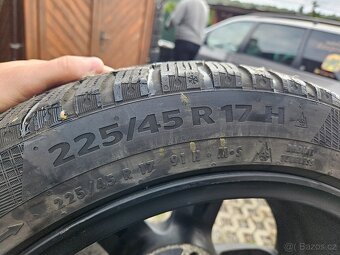 BMW 5x120 R17 Platin 225/45 zimné pneu - 8