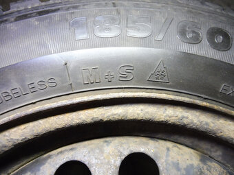 Prodám 2 orig.15" kola + zim.pneu.OPEL MERIVA  185/60/15 - 8