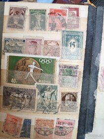 Sběratelské poštovní známky ( 3 alba) - 8