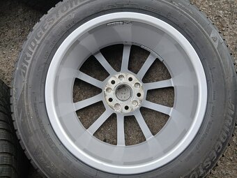 Prodám sadu Orig ALU kol Audi 225/60R17 zimní - 8