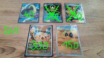 Pokémon karty EX a hity z JTG, SVI, SCR, PAL atd. - 8