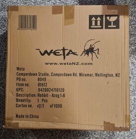Socha Weta Hobbit Azog 1/6 - 8