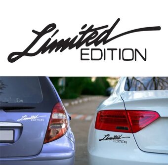 Nové žlté nálepky Limited Edition - 8