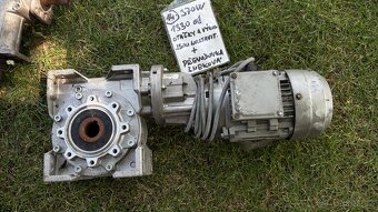 Elektromotor třífázový 380/220V s převodovkou různé - 8