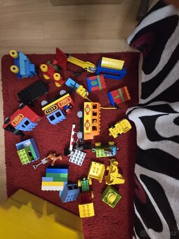 Lego Duplo vláček - 3 sety + tunel z 3d tiskárny - 8