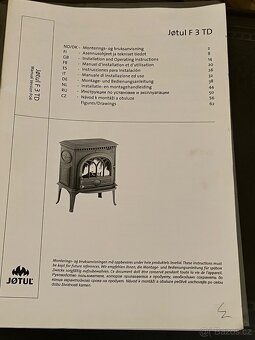 Litinová kamna Jotul F3 TD - 8