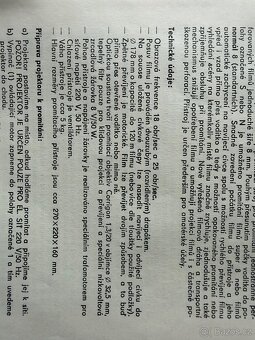 Promítačka meolux 2 - 8