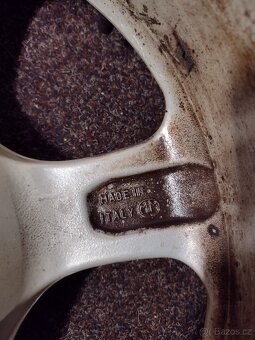 Alu. kola MIM 8Jx17 H2, ET 35, rozteč děr 5x100. - 8