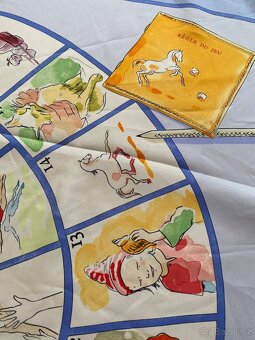 Hedvábný šátek Hermes - 8