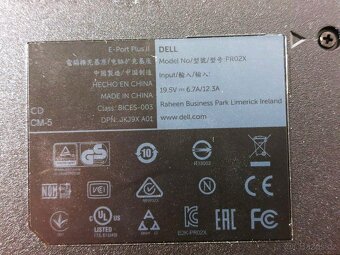 Docking Station Dell EURO2 ADVANCED E-PORT REPLICATOR PR02X - 8