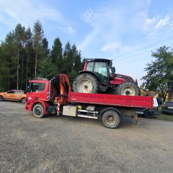 Traktor Scania s hydraulickou rukou a nosičem kontejnerů - 8