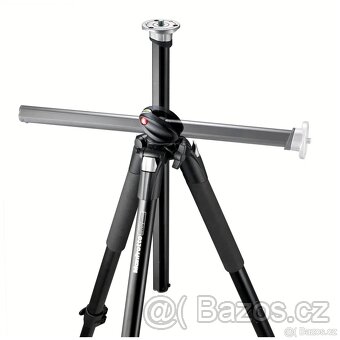 Manfrotto 055XPROB PRO TRIPOD BLACK + Manfrotto 229 Hlava 3D - 8