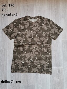 Trička kluk vel. 158 - 164 - 8