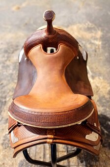 Westernove sedlo cowhorse zn Frinta - 8