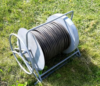 prodlužovací kabel 380V 70m s cívkou a zásuvkami - 8
