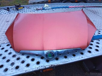 Díly na předek Fabia 2 předface oranžová 9771 - 8