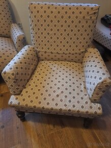 Obývací sada křesla, gauč, valenda - 8
