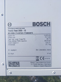 ELEKTROKOTEL BOSCH TRONIC HEAT 15KW - 8