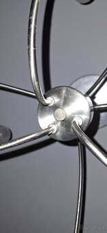 Kovověskleněný lustr - 8