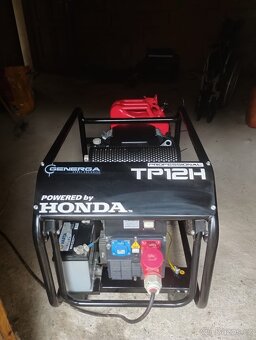 Elektro centrála Honda TP12H AVR s podvozkem - 8