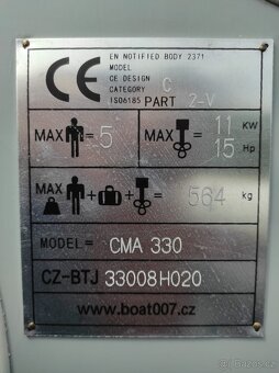 Nafukovací člun BOAT 007 CMA 330 + motor Honda BF 5 - 8