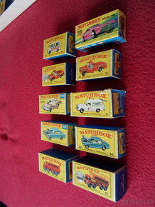 Predam sadu 53ks originálních krabiček MATCHBOX SERIES - 8
