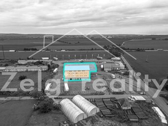 Nabízíme k pronájmu skladovací halu 1000 m² s kompletním pal - 8
