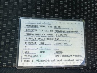 Mercedes - Benz 906 Sprinter 318 CDI DK odtahový speciál - 8