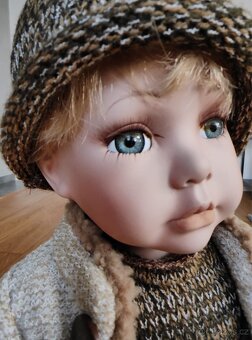 Stylová dekorace - lyžař - 8