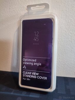 Zrcadlový kryt pro Samsung Galaxy Note 9+ (čer./zl./fia.) - 8