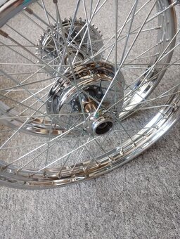 Nová kola Jawa Pérak 150mm, kompletní renovace, nová rozeta - 8