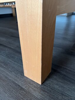 Postel z masivu buk STONE 160x200 - 8