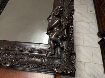 Starožitné zrcadlo s aplikami - 8