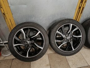 Sada ALU kol 16" Toyota Yaris 2016 s pneu včetně TPMS - 8