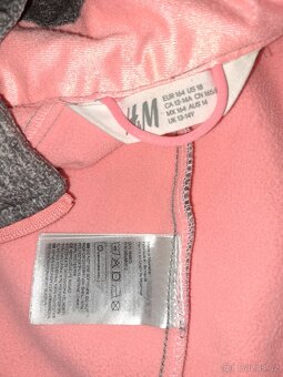 Softshellová bunda H&M vel. 164 - 8