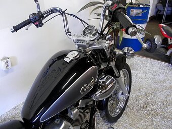 Chopper Yamaha XV 125 Virago 20tis.KM rv.04 Nádherný STAV - 8