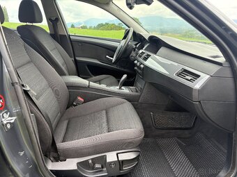 BMW E60 Facelift 525D 145kW - R.v. 8/2007 - plně pojízdné - 8
