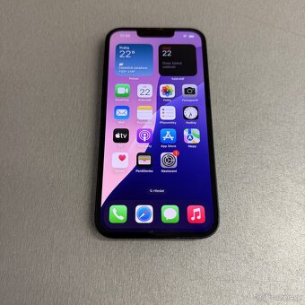 iPhone 13 256GB černý, pěkný stav, 12 měsíců záruka - 8