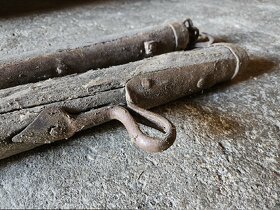 Části historického vozu - starý žebřiňák - 8