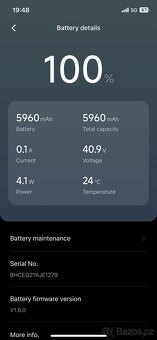 Elektrokoloběžka Ninebot Kickscooter E25E najeto 54 km - 8