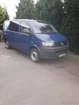 Vw transporter t5 rok 2010 75kw 3 mistni - 8