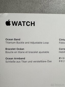 Apple Watch Ocean Band – Blue (49 mm, One Size) - 8