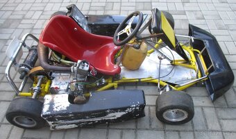 Dobová závodní motokára čz jawa pionýr ficht babeta sachs ND - 8