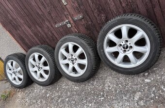 Zimní sada Mini 16" 4X100 6.5J ET48 PNEU 195/55 R16 zánovní - 8